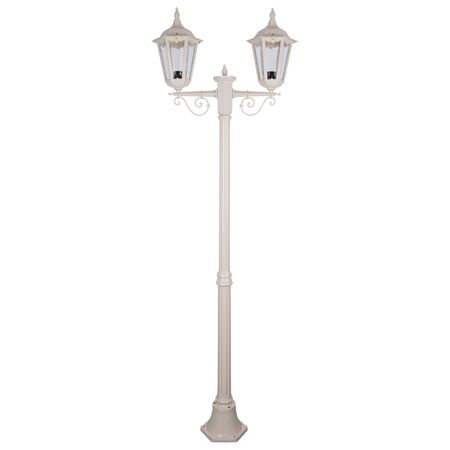 GT-137 Chester Twin Head Medium Post Light - Powder Coated Finish / B22