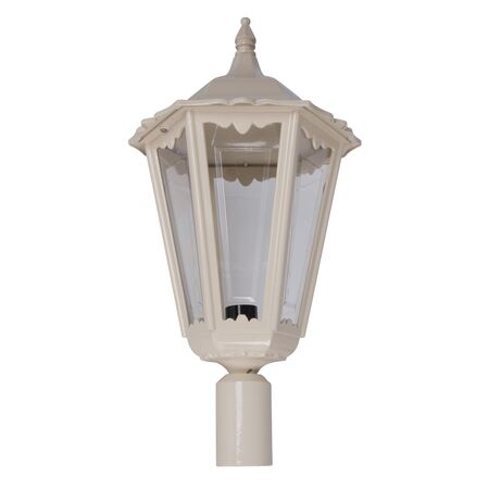 GT-166 Chester Large Post Top Light - Powder Coated Finish / B22