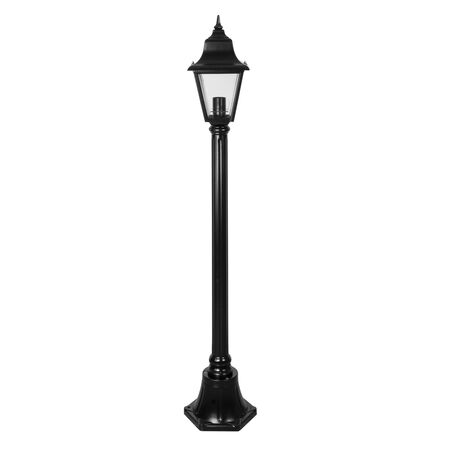 GT-234 Paris Single Head Short Post Light - Powder Coated Finish / B22