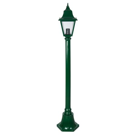 GT-234 Paris Single Head Short Post Light - Powder Coated Finish / B22