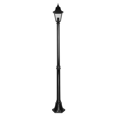 GT-236 Paris Single Head Medium Post Light - Powder Coated Finish / B22