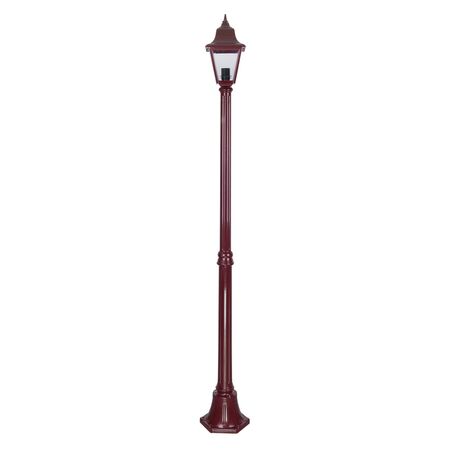 GT-236 Paris Single Head Medium Post Light - Powder Coated Finish / B22
