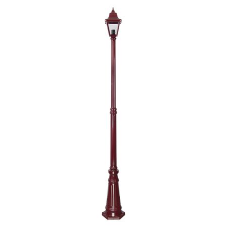 GT-238 Paris Single Head Tall Post Light - Powder Coated Finish / B22