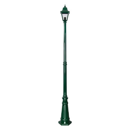 GT-238 Paris Single Head Tall Post Light - Powder Coated Finish / B22