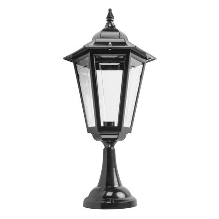 GT-483 Turin Large Pillar Mount - Powder Coated Finish / B22