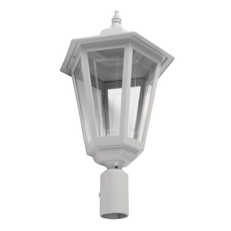 GT-486 Turin Large Post Top Light - Powder Coated Finish / B22