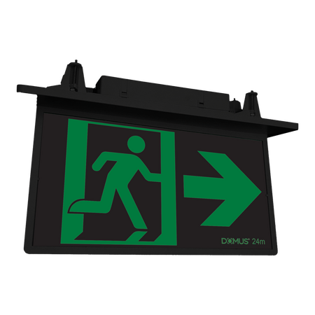 EXIT 24M REC 2.5W LED MAINTAINED/NON-MAINTAINED