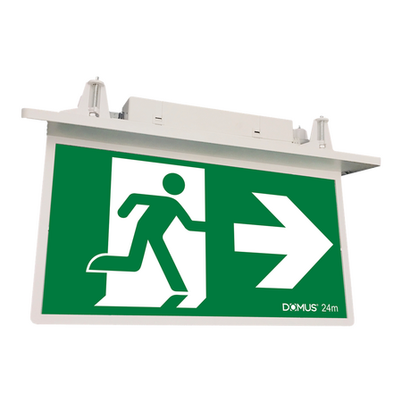 EXIT 24M REC 2.5W LED MAINTAINED/NON-MAINTAINED