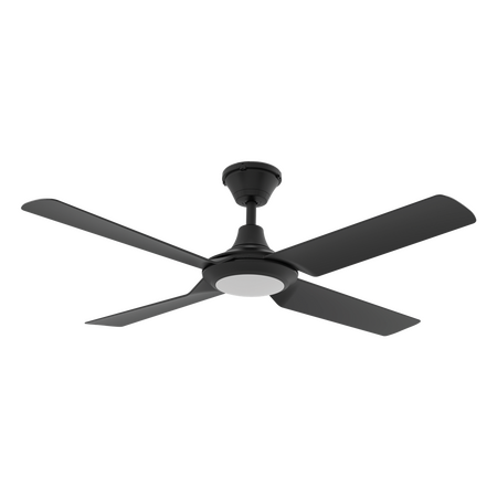 FRESCO 4 BLADE 52" DC IP66 CEILING FAN & LED LIGHT