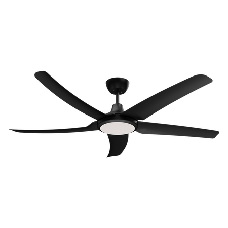 HOVER 5 BLADE 56" DC CEILING FAN WITH LED LIGHT