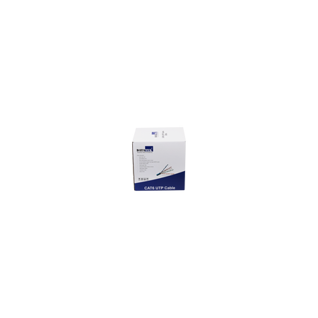CAT6 UTP Ethernet Cable 24AWG | 305m Length | Oxygen-Free Copper & Flame Retardant | Blue by Bitek Pty Ltd