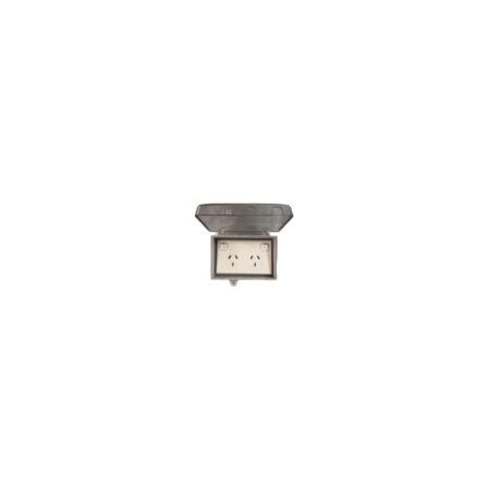 Weatherproof Electrical Enclosure | IP53 Rated | Lockable & Recessed | Clear Lid by Transco