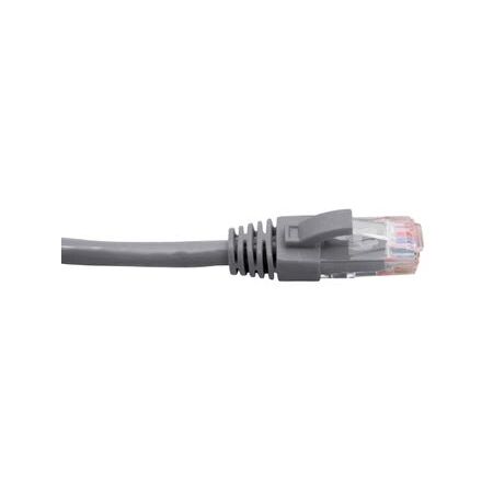 Cat6 RJ45 Patch Lead 0.5 Metre | 4 Pair PVC Unshielded | Grey by Cabac