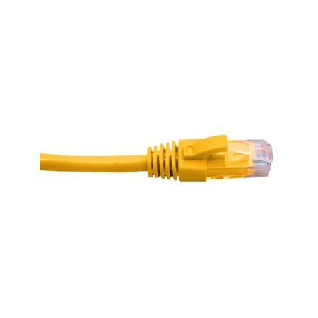 RJ45 Cat6 Yellow Patch Lead | 1 Metre | 4 Pair PVC Unshielded | by Cabac