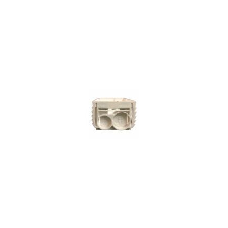 Plastic Wall Box | Recessed Mounting | 84mm Fixing Centre | PVC by Transco