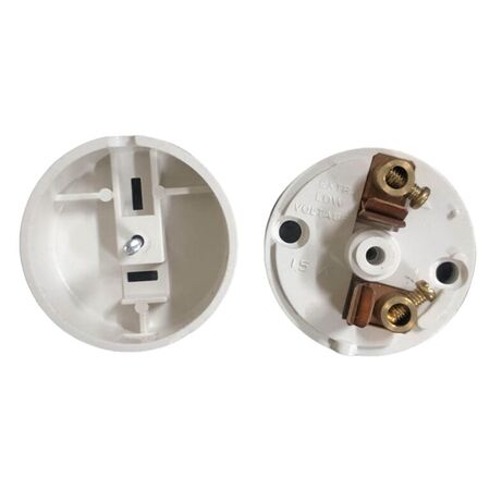 Surface Socket Polarised | 10A 32V | Impact-Resistant | Easy Installation by Transco