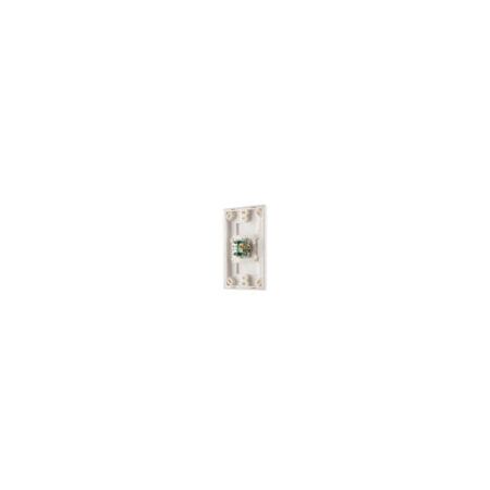 TV Coax Socket Large | Impact-Resistant Polycarbonate | Flush & Surface Mount by Transco