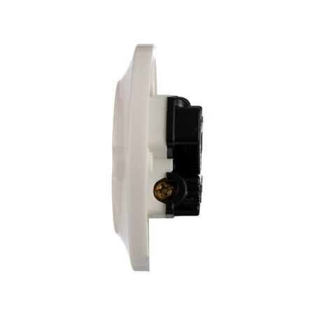 Surface Socket Flush Round Earth | 10A 240V | Recessed Mount | Impact-Resistant by Transco