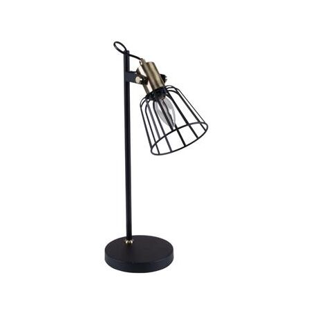 ASHLEY-DL CAGE DESK LAMP 1XE14 240V