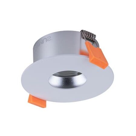 Cell Frame P75 Pin Hole 75mm cut-out to suit Cell Downlight Module Series - Black or White