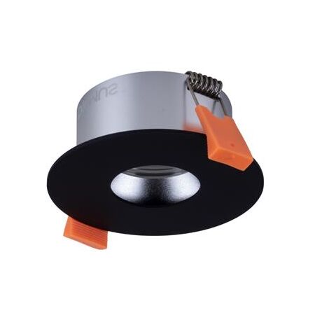 Cell Frame P75 Pin Hole 75mm cut-out to suit Cell Downlight Module Series - Black or White