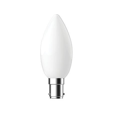 CANDLE 4.2W DIMMABLE  LED FILAMENT LAMP FROST 240V - B15