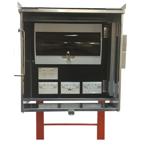 Temporary Switchboard With Stand | Three Phase | Outdoor Use | Easy Setup by Transco