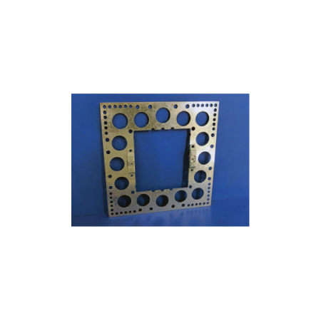 Plaster Bracket for Large Dolly | Galvanised Steel | 84mm Fixing Centre | Horizontal/Vertical Mount by Transco