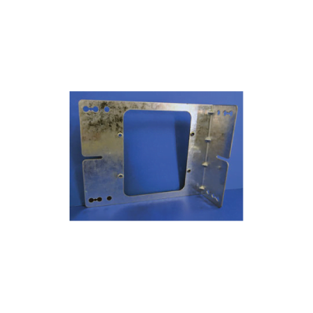 Stud Bracket for Large Dolly | Galvanised Steel | 84mm Fixing Centre | Horizontal/Vertical Mount by Transco