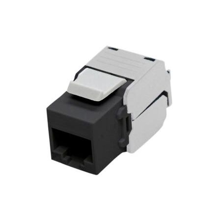 CAT6 Keystone Outlet | 10 Pack | Black | High Performance by Cabac