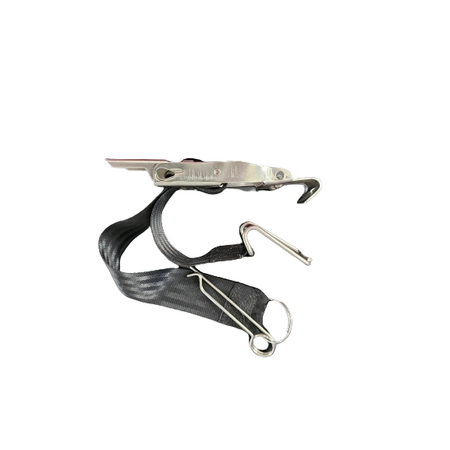 Belt & Latch Assembly for Web Type Vehicle Brackets | Heavy Duty Construction | Single Unit Design by Firebox