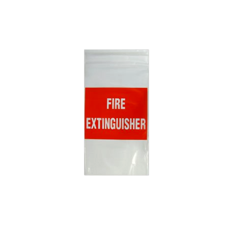 Small UV Fire Extinguisher Bag for 4.5kg ABE | UV Protected Plastic | Compact & Durable Design by Firebox
