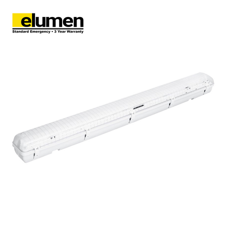 LED Emergency Batten Light | 36W Power Consumption | IP65 Weatherproof | Surface Mount by Firebox