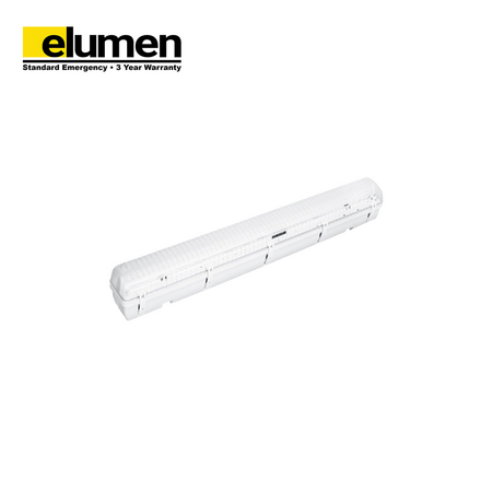 LED Emergency Batten Light | 18W Power Consumption | IP65 Weatherproof | Surface Mount by Firebox