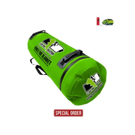 Electric Vehicle Fire Blanket | 1700°C Spike Resistance | Waterproof & Wear-Resistant | 10m x 7.5m by Firebox