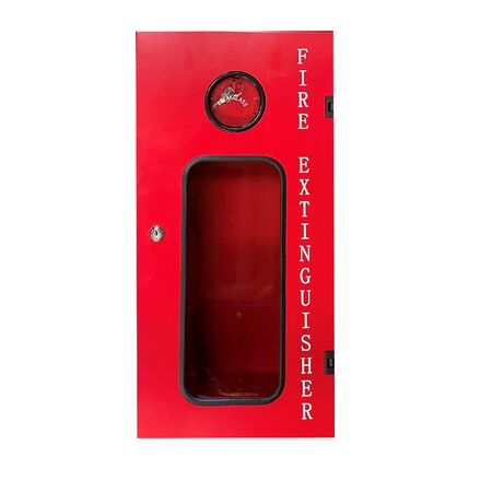 Large Metal Fire Extinguisher Cabinet | UV Resistant Steel | 003 Lock for Emergency Access | Compatible with 9.0kg DCP by Firebox