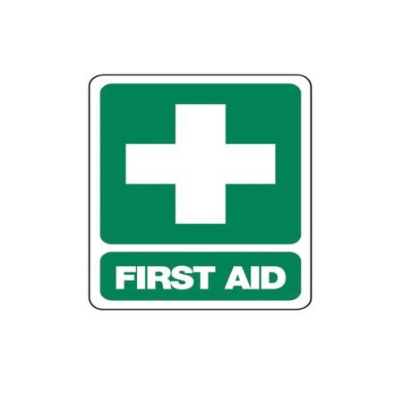 Large PVC First Aid Location Sign | UV-Protected Material | High Visibility | Single Unit by Firebox
