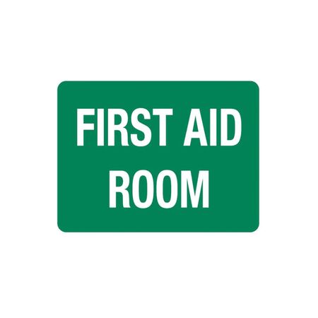 Large First Aid Room Sign | UV-Protected PVC | High Visibility | 600mm x 450mm by Firebox