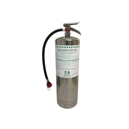 Portable Personal Face & Body Wash Unit | 9L Stainless Steel | 138 kPa Flow Pressure | 3L/min Flow Rate by Firebox