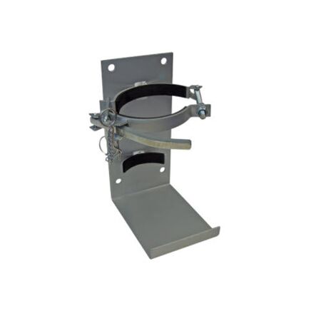 Cannon Style Vehicle Bracket for 9kg Extinguishers | Heavy-Duty Galvanized Steel | Black Finish by Firebox