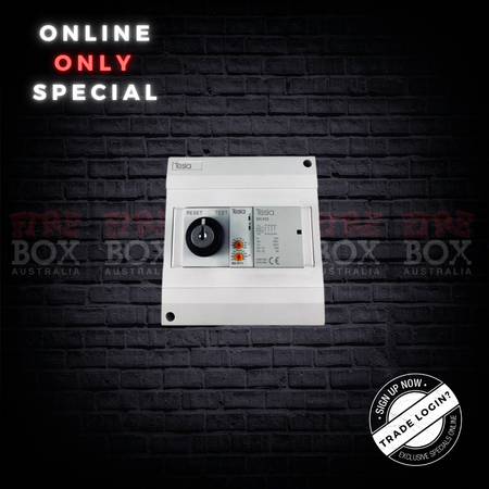 Emergency Lighting Test Switch | 230V AC | 4 Pole 25A Contactor | Programmable Time Delay by Firebox