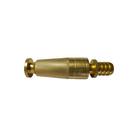 Brass 19mm Jet Fire Hose Reel Nozzle | Durable Brass Construction | Jet Nozzle for Focused Stream | Compatible with 19mm Hose by Firebox