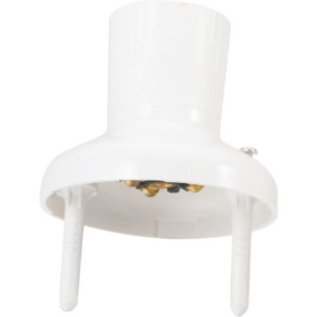 Batten Holder with Plug | Energy-Efficient Design | Ideal for Residential & Commercial Use by Dexton
