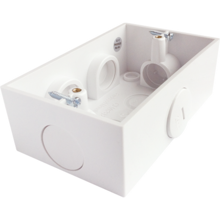 Electrical Mounting Block Enclosed Standard | Compliant with AS/NZS 3000 | Durable Design | Ideal for Secure Installations by Dexton