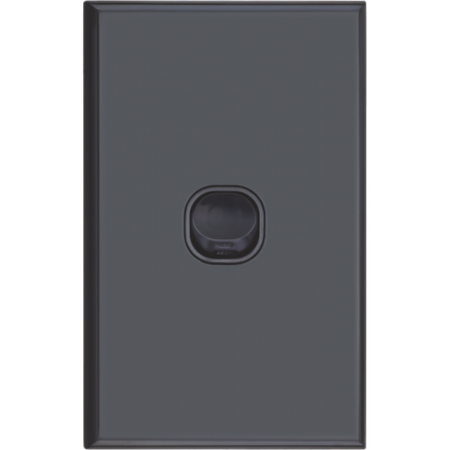 Two Gang Switch 16A | Durable Black Finish | Standard Design by Dexton