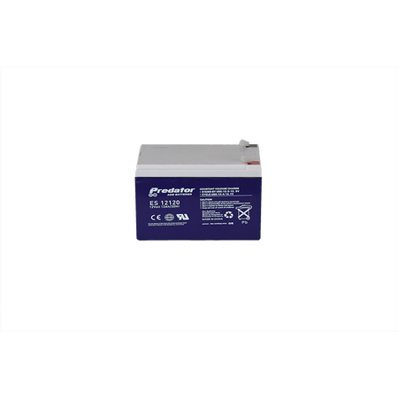 12V Sealed Lead Acid Battery | 12Ah Capacity | Maintenance-Free Operation | Durable Design by Firebox