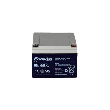 12V Sealed Lead Acid Battery | 26Ah Capacity | Maintenance-Free Design | Durable & Reliable by Firebox