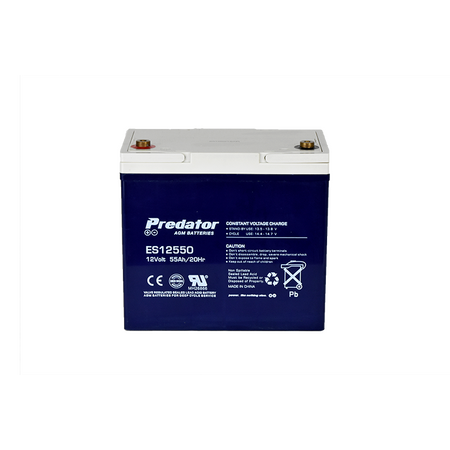 12V Sealed Lead Acid Battery | 55Ah Capacity | Maintenance-Free Design | Durable Construction by Firebox