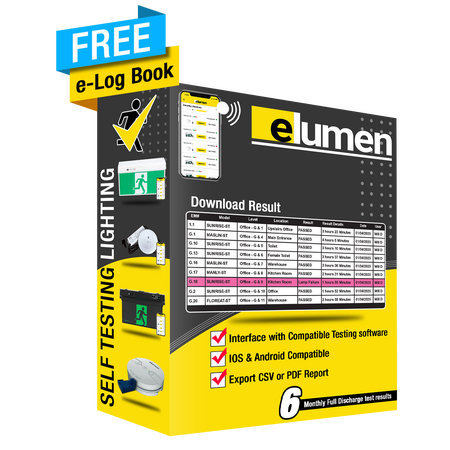 Emergency Lighting Pack for Bondi & Byron Battens | 240V | Smart Charger & 2-Hour Duration | 4 Units by Firebox