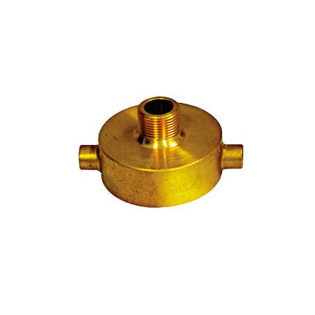 Brass Fire Hose Adaptor | 65mm Female NSW Thread | 25mm BSP Male | Durable Construction by Firebox